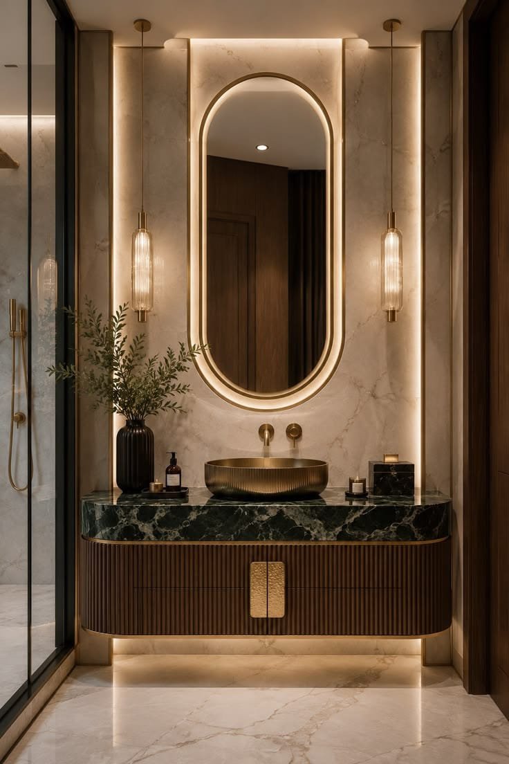 washing area